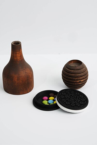 Lilys İstanbul Oreo Patterned Storage Container |   Compact Plastic Box with Sweet Design