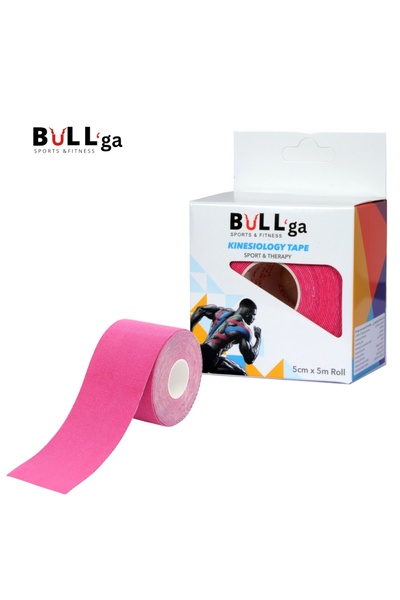 BULLGA شريط علم الحركة كينيسيو من بولقا 5 سم × 5 متر