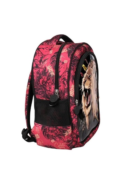 Galatasaray "Kükreyen Arslan" Okul Çantası, Çift Gözlü Kalem Çantası, Özel Kutusunda Termos Matara