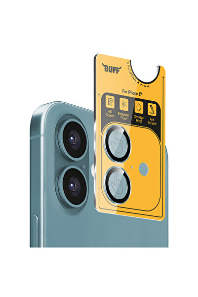Buff Labs Buff iPhone 17 Metal Kamera Lens Koruyucu Green