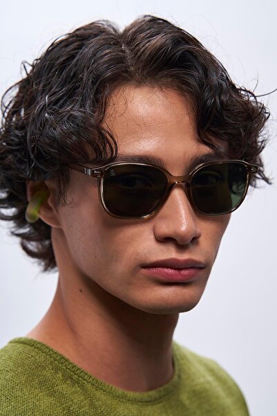 Bilge Karga Louis Smoke Green Men's Sunglasses
