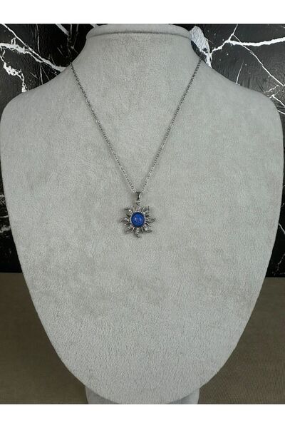 Mutenaura Sun Figured Steel Necklace