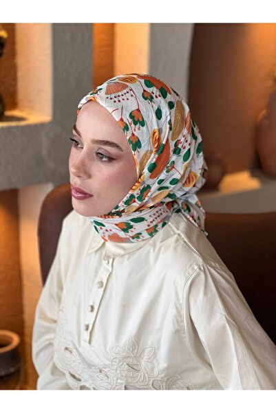 Modakaşmir Flowers Desen Bambu Eşarp