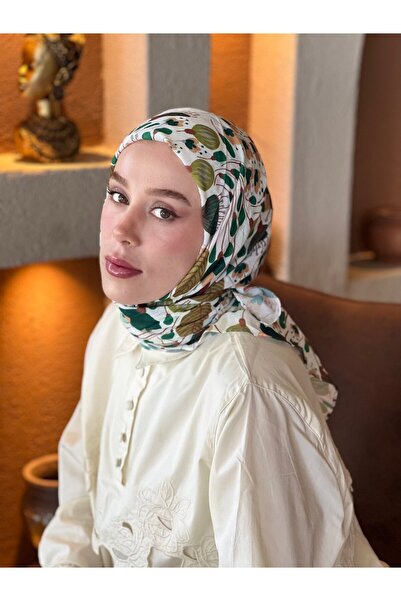 Modakaşmir Flowers Desen Bambu Eşarp