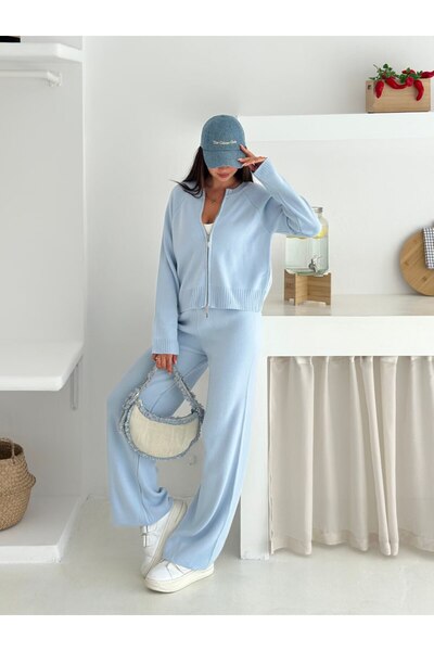 DONNA LISSA Women's Soft Premium Cardigan Pants Oversize Knitwear Set