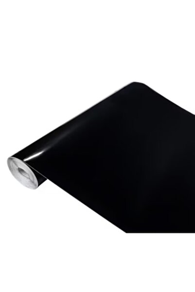 topbazar Folie de geam neagră vitrostatică opacă, 60 x 300 cm, TopBazar, prot...