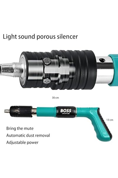 Generic Nail Gun for Concrete, Steel & More – Powder Actuated Fastening Tool for Construction