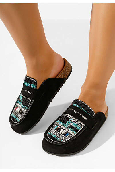 B T Shoes Mules γυναικεια Marlie μαύρα