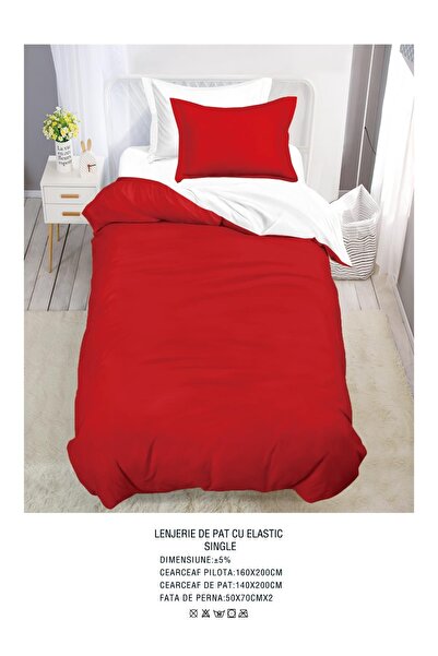 CHIRASO Double-Sided Bedding, Finet, ELASTIC Sheet 140x200 cm, Duvet Cover 160x200 cm, 2 Pillowcases