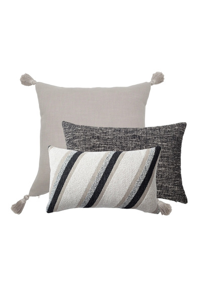Fineroom Living Loom & Oblique - Decorative Pillow - 3-Piece Combination Set ...