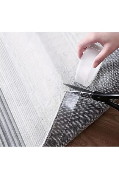 Generic 1-Inch Clear Double-Sided Tape – Heavy Duty, Waterproof, and Removable Adhesive for Home, Office,