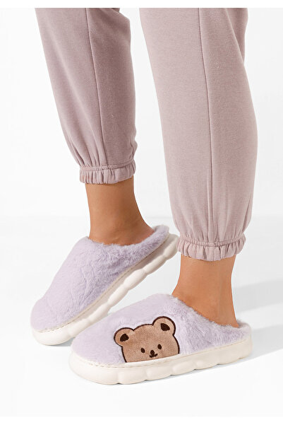 B T Shoes Papuci de casa dama Enya mov