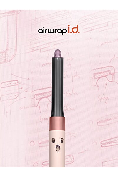 DYSON Airwrap id™ saç şekillendirme ve kurutma seti Kıvırcık+Bukleli (Ceramic pink)