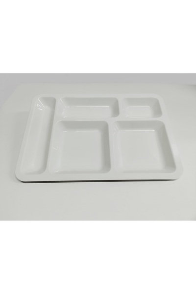 Taşkın Tabldot Polycarbonate Economic Product White (Pack of 10)