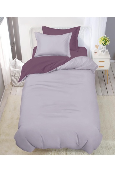 CHIRASO Double-Sided Bedding, Finet, ELASTIC Sheet 140x200 cm, Duvet Cover 160x200 cm, 2 Pillowcases