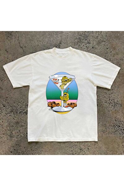 donamod تي شيرت للجنسين كبير الحجم