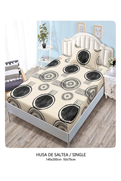 CHIRASO CHIRASO Elastic Bed Cover Set, Finet, 1 Person, 140x200cm and 1 Pillowcase 50x70cm