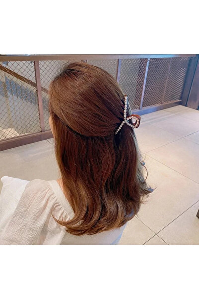 HARİNA مشبك لؤلؤي بفيونكة نسائية