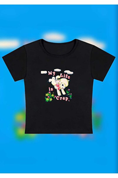 donamod Basic Plain Casual Women's Crop