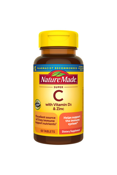Nature Made Super C With Vit D And Zinc Tab 200S