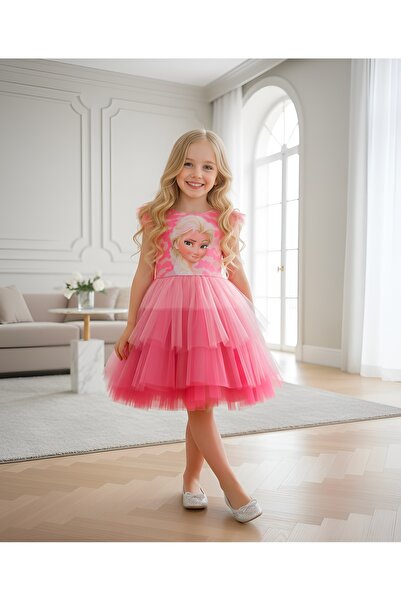 KONFİX KİDS ELSA PARTİ ELBİSESİ