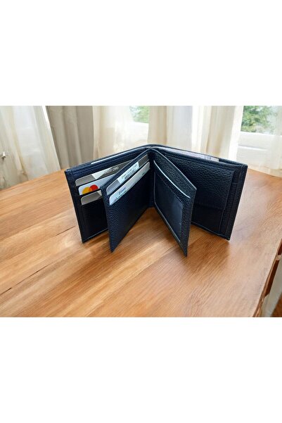 BY NAPPA Men's Genuine Leather Wallet 01489 Taba