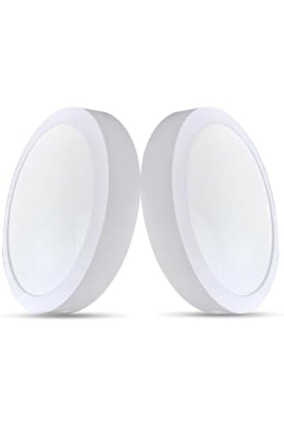 Generic لوحة إضاءة LED 20 واط، دائرية، 6500 كلفن أبيض بارد، تركيبات سقف رفيعة للغاية