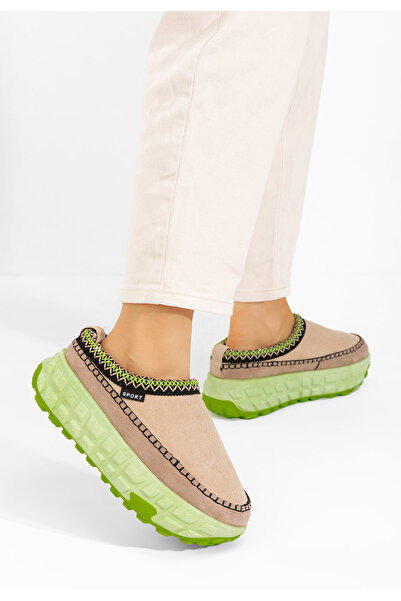 B T Shoes Γυναικεια σαμπο Novela πρασινο