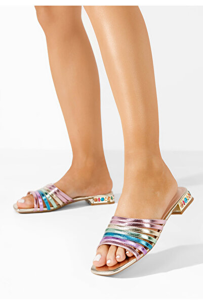 B T Shoes Γυναικείες Παντόφλες Erinna πολυχρωμο