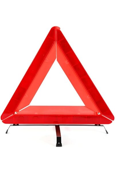Generic Reflective Emergency Safety Triangle for Car – Roadside Warning Sign with Foldable Stand