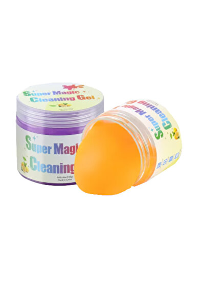 OEM Set 2 tuburi cu slime pentru curatarea tastaturii, 160 g, violet, portocaliu