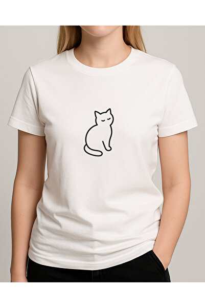 TREND YANKI تي شيرت للجنسين (قط 2)