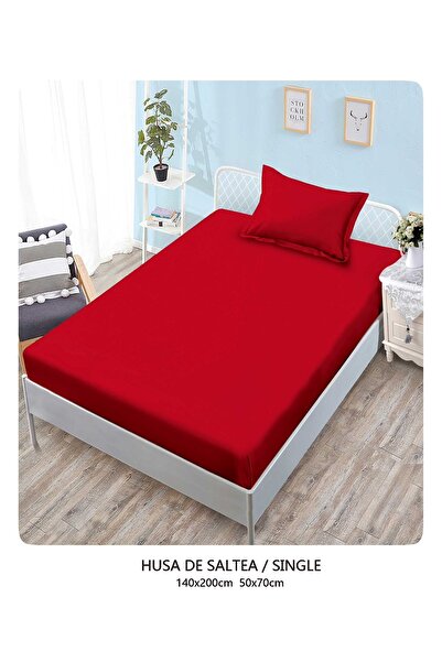 CHIRASO CHIRASO Elastic Bed Cover Set, Finet, 1 Person, 140x200cm and 1 Pillowcase 50x70cm, UNI