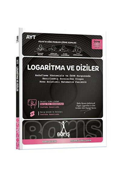 Karma Kitaplar Logaritma ve Diziler Matematik Fasikülleri-ŞANSLI KİTAP