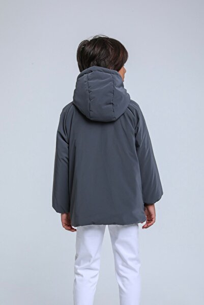 HAUSEkids 8-14 Yaş Night Rover Premium Erkek Çocuk Mont-Antrasit
