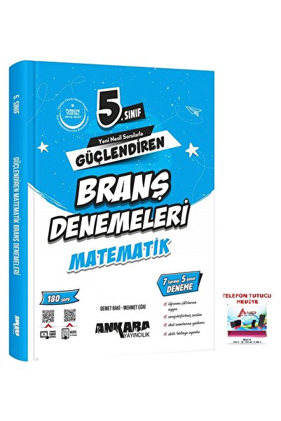 Ankara Yayıncılık 2025-2026 5. Sınıf Matematik Yeni Nesil Sorularla Güçlendir...