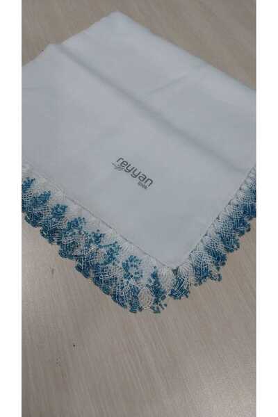 Papatyam Handcrafted Needlework Beaded Writing/Needle Embroidered/Yemeni Needle Embroidery/Handcrafted Dowry Veil/100X100/Reyyan.