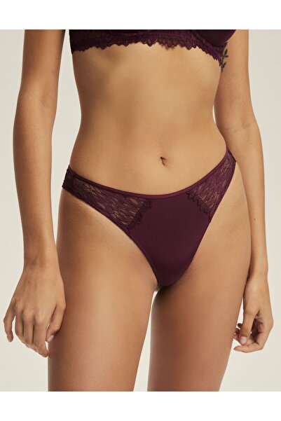 ESOTIQ Chiloți tanga pentru femei, cu dantelă la spate, sexy și eleganti | Ofiel