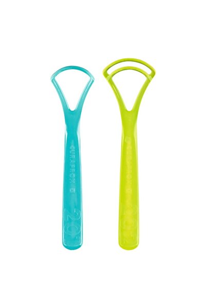 Curaprox Set 2x Tongue Cleaning Brushes, Curaprox, CTC 203, Duo Pack, Green