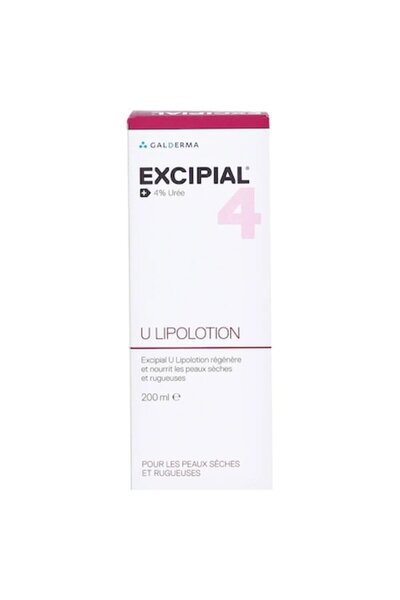 GALDERMA Tělové mléko, Galderma, Excipial, 4% urea, hydratace a rychlé vstřeb...