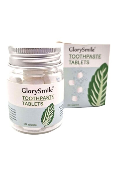 GlorySmile Toothpaste Tablets, Glory Smile, Whitening, with Fluoride, 60 Tablets
