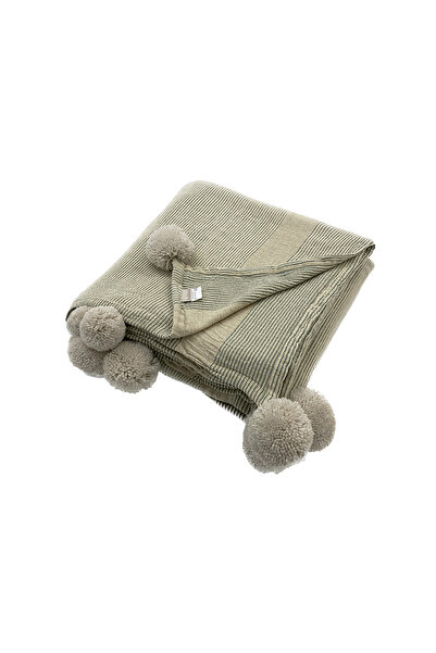 Buldans Korfu Keten Yatak Örtüsü/Pike 180x220 cm