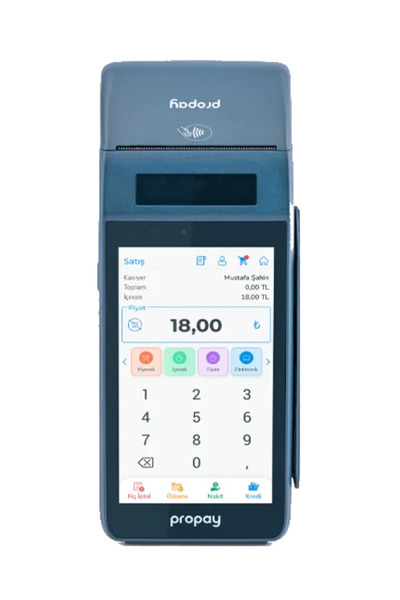 propay P1000 ECR Yeni Nesil Android Yazarkasa POS (4G Hatlı)