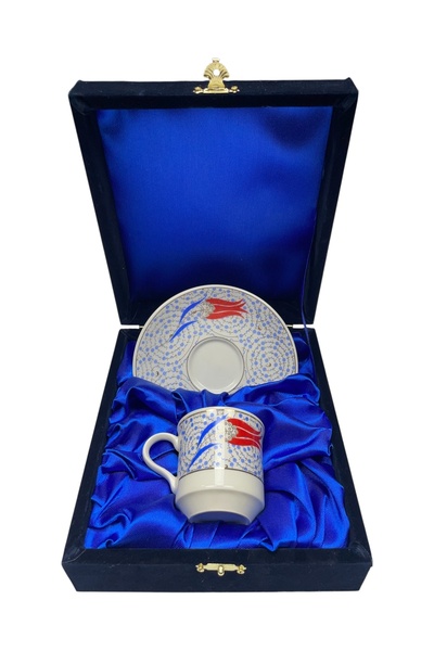 ÅLÅ OTANTİK HEDİYELİK Single Cup Set with Velvet Box