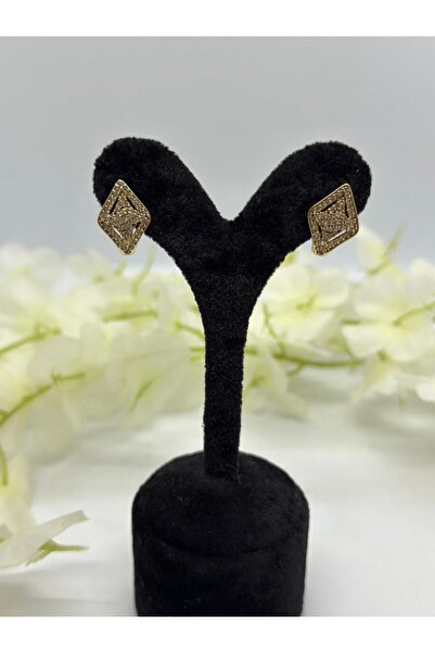 Constanza Exclusive 14 Ayar Altın Kaplama Özel Tasarım Küpe Lvd844 844