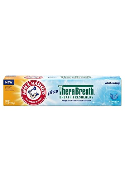 Arm&Hammer Arm & Hammer Plus Thera Breath Whitening Toothpaste with Baking Soda, 156g