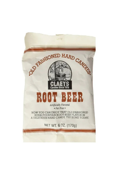 Claeys Bere de rădăcină cu bomboane tari 170 g