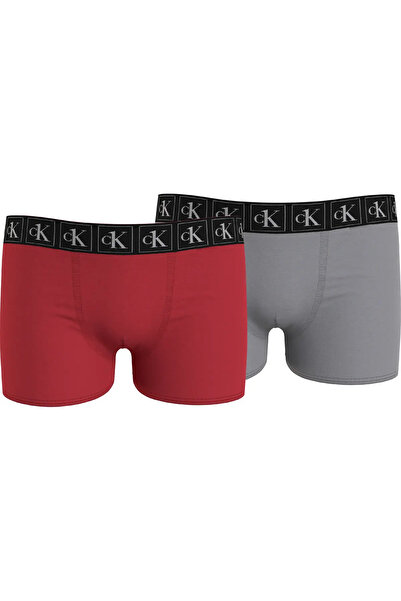 Calvin Klein 2PK TRUNK Erkek Kırmızı Boxer Set