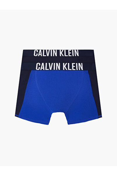 Calvin Klein 2PK BOXER BRIEF Erkek Mavi Boxer Set