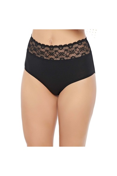 Belinay Women'S, High Waist 4-Piece Panties, Black
